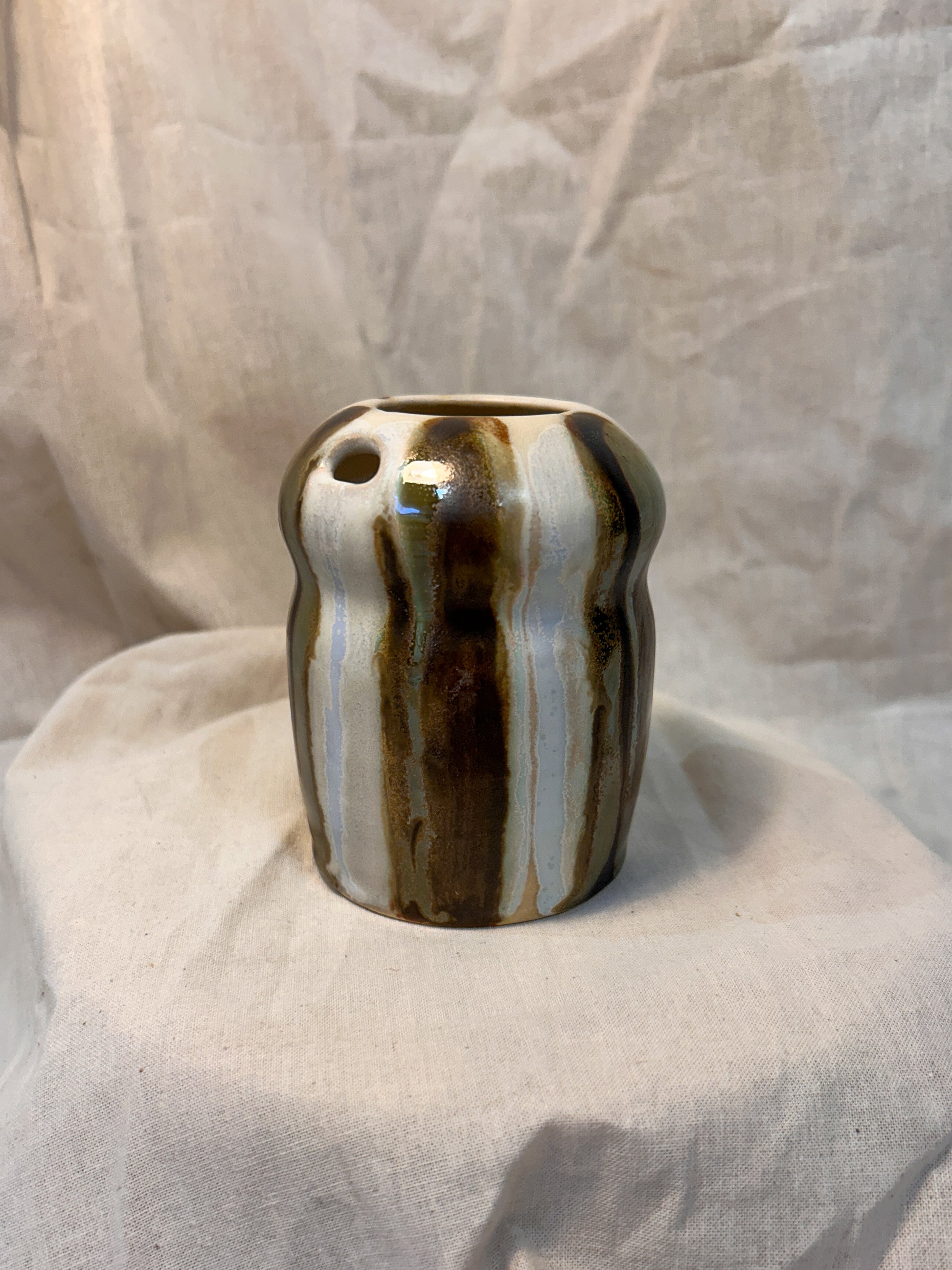Stripe ceramic travel cup - Design Junction
