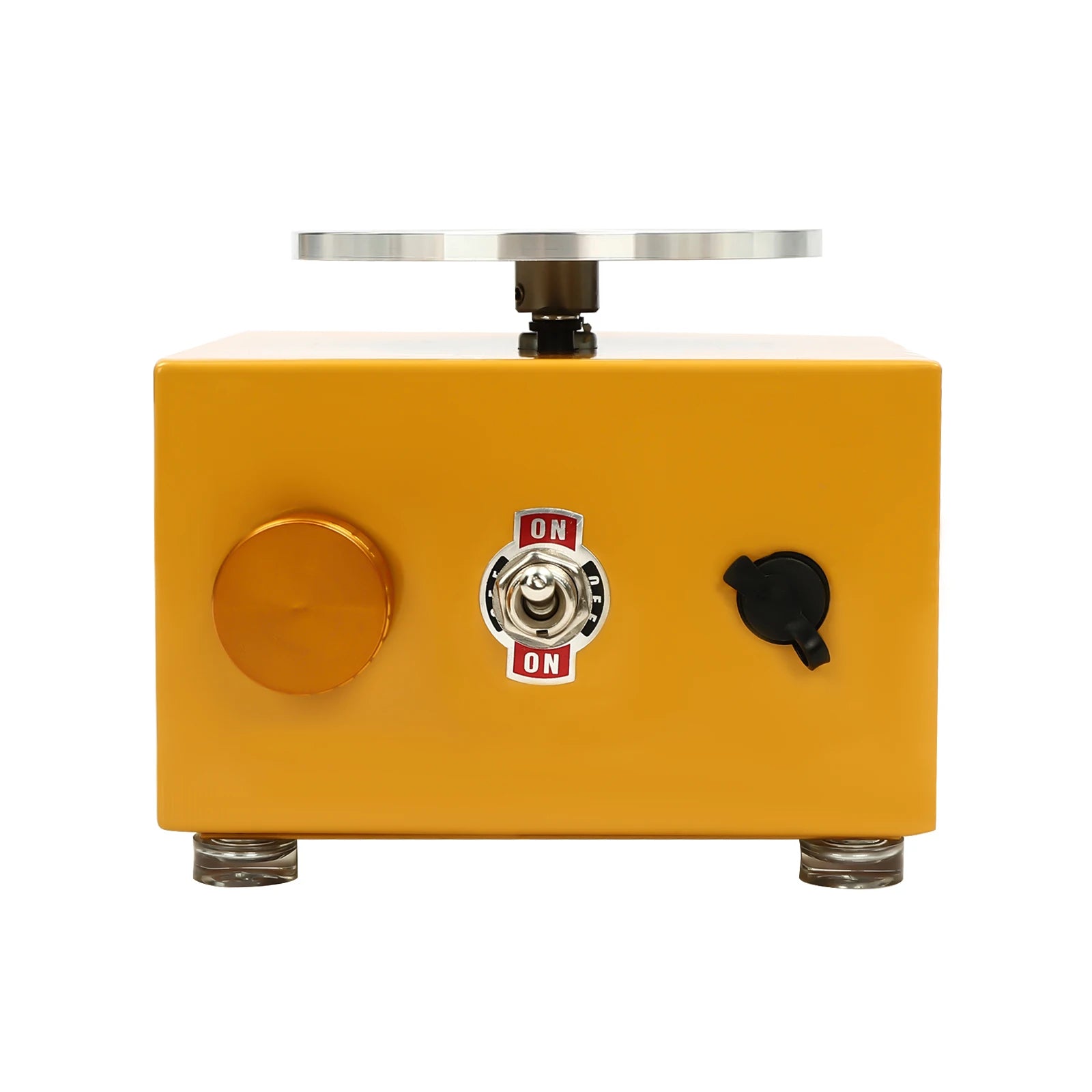 Mini Electric Pottery Wheel Machine 2000 RPM Yellow