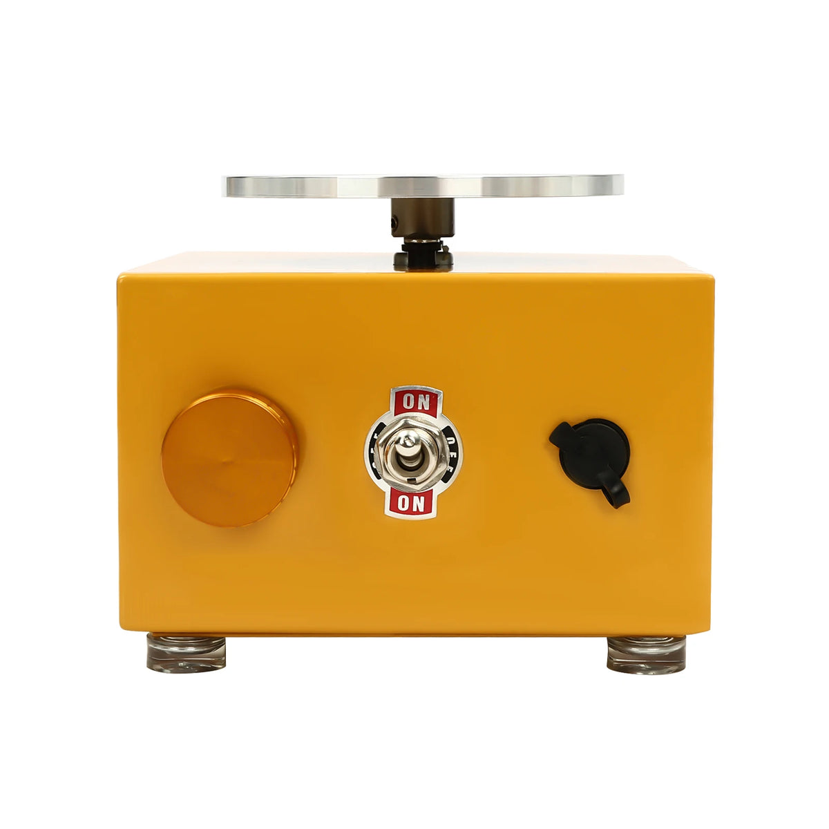 Mini Electric Pottery Wheel Machine 2000 RPM Yellow
